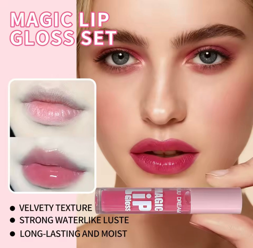 JUJU Dream Magic Lip Gloss Set – 6 Kleuren