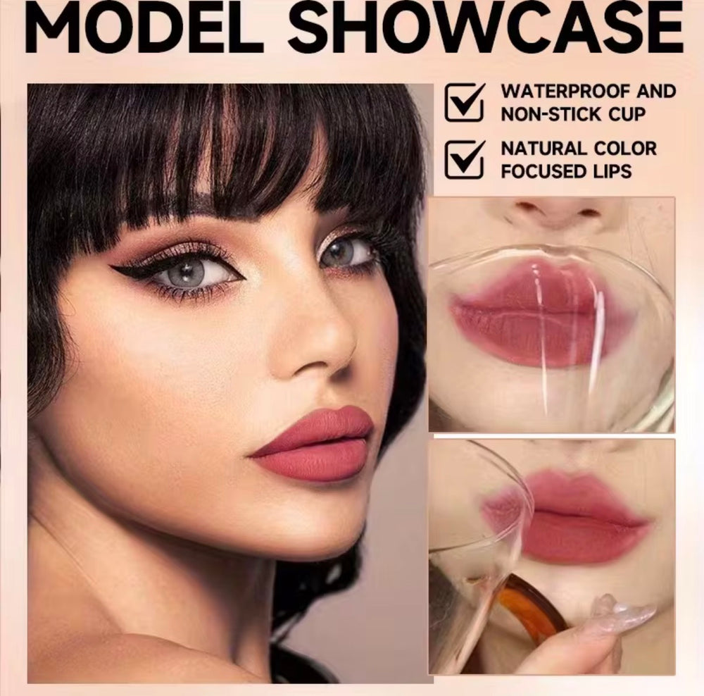 Verpakking van de 12-delige nude lipstick set