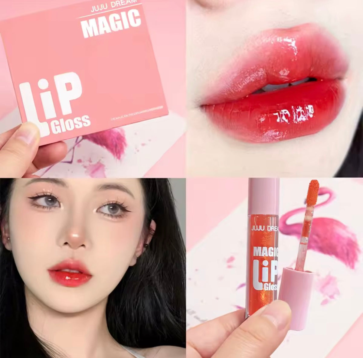 JUJU Dream Magic Lip Gloss Set – 6 Kleuren
